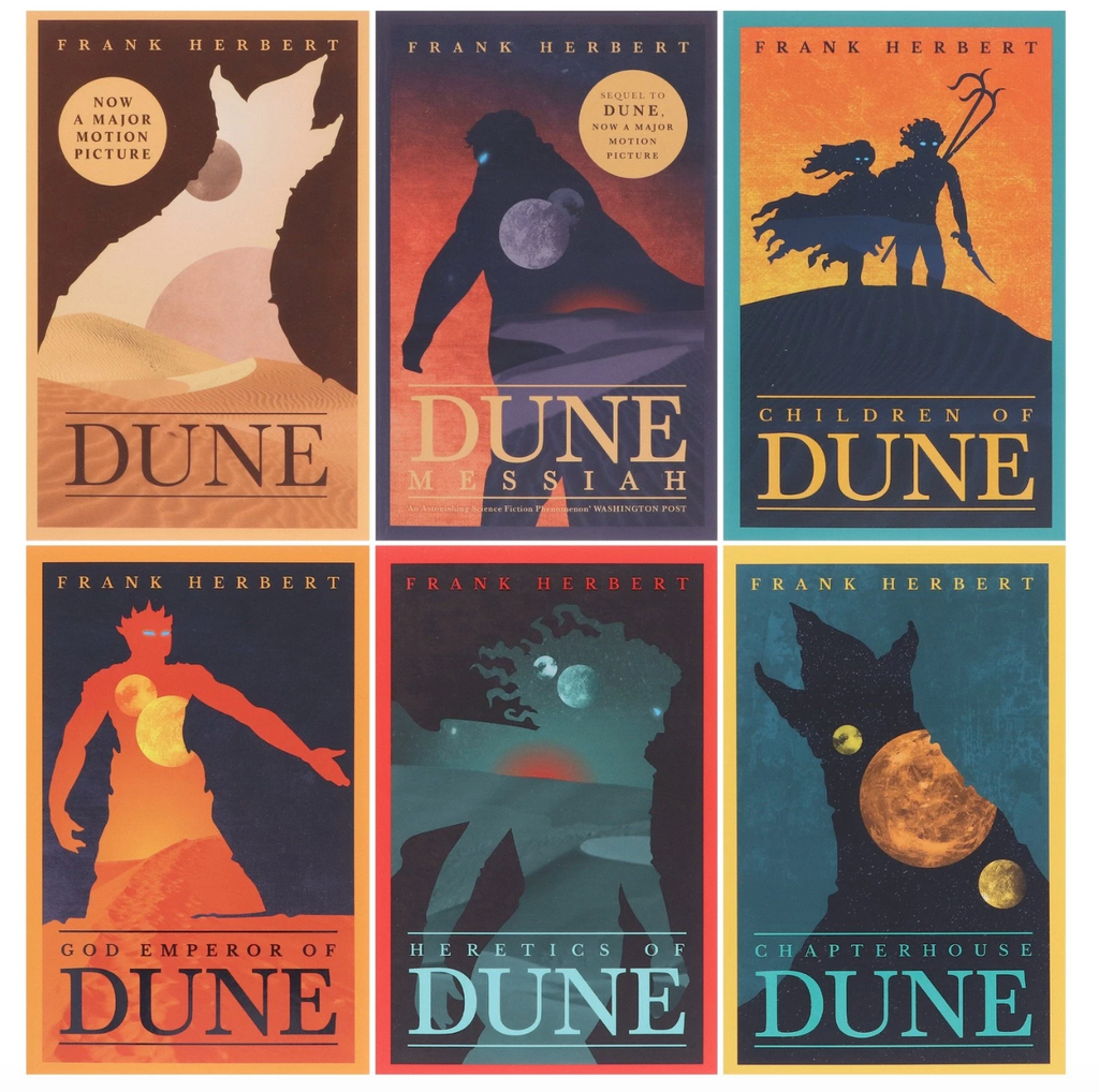 Dune 6 Books Collection Set
