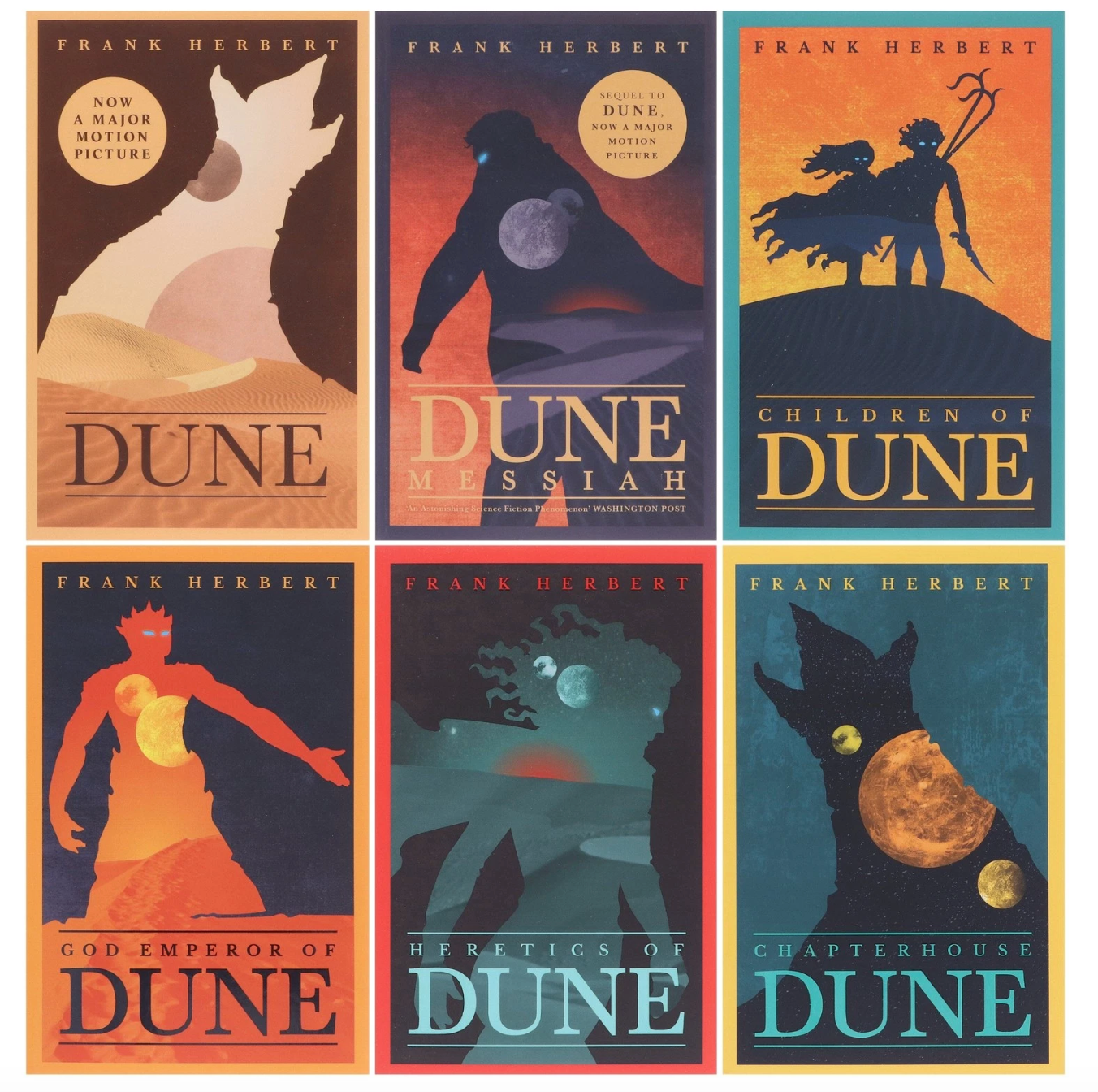 Dune 6 Books Collection Set