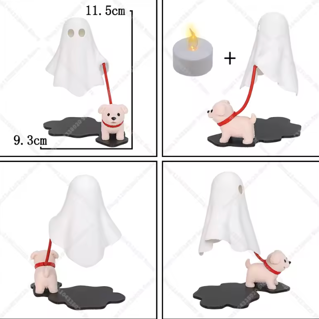 Ghost Walking Dog Nightlight