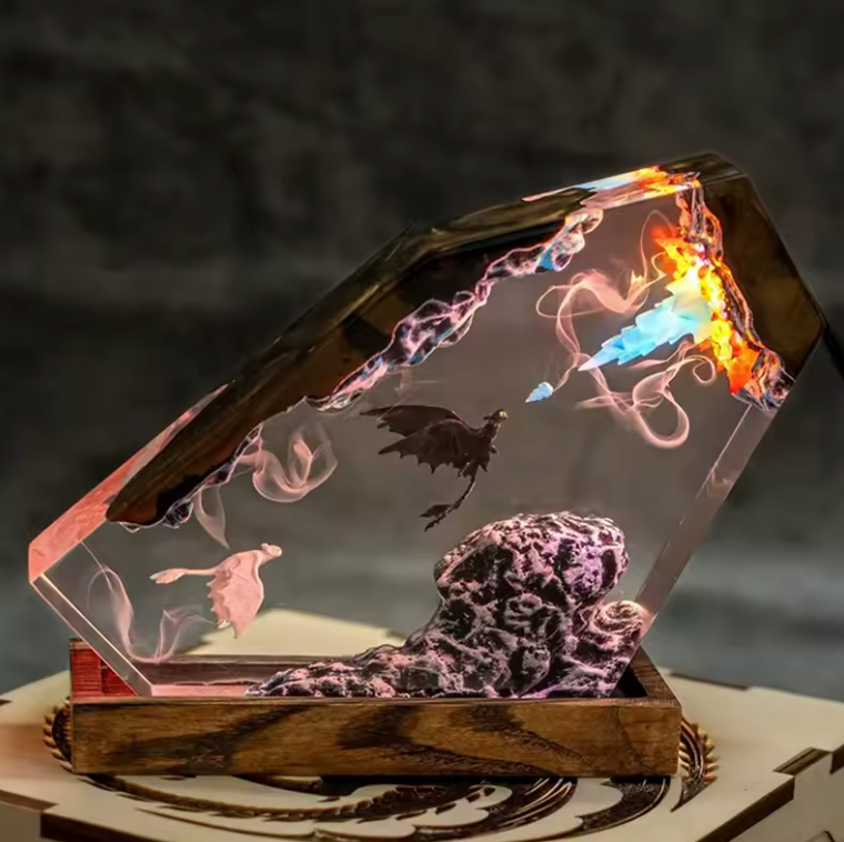 GoT Resin Lamps